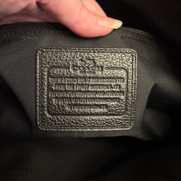 💖HOST PICK!💝 COACH Prairie Satchel in Black Pebbled Leather! EUC! - Picture 10 of 14